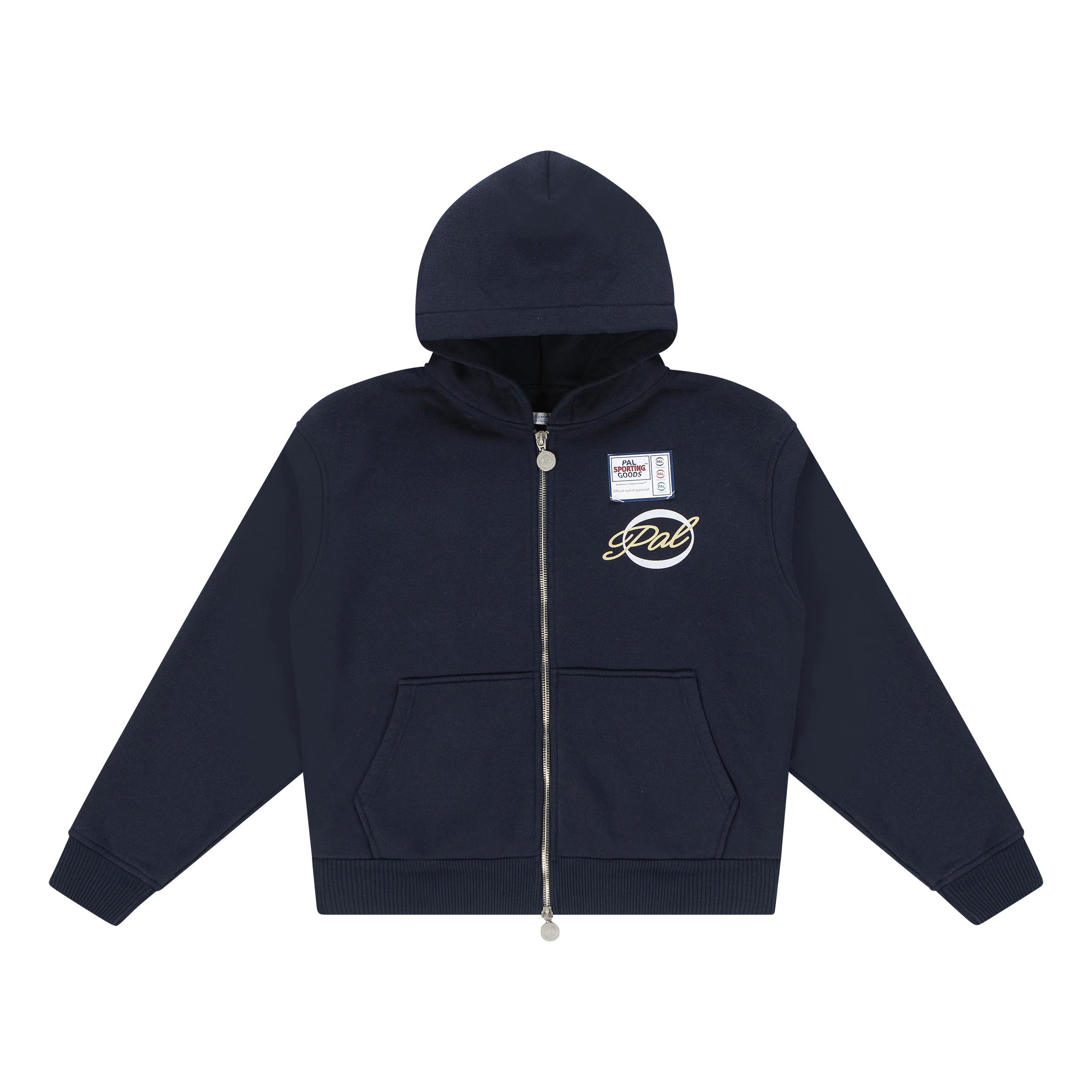 A Pint Of Sheep Full Zip Hoody Maritime Blue