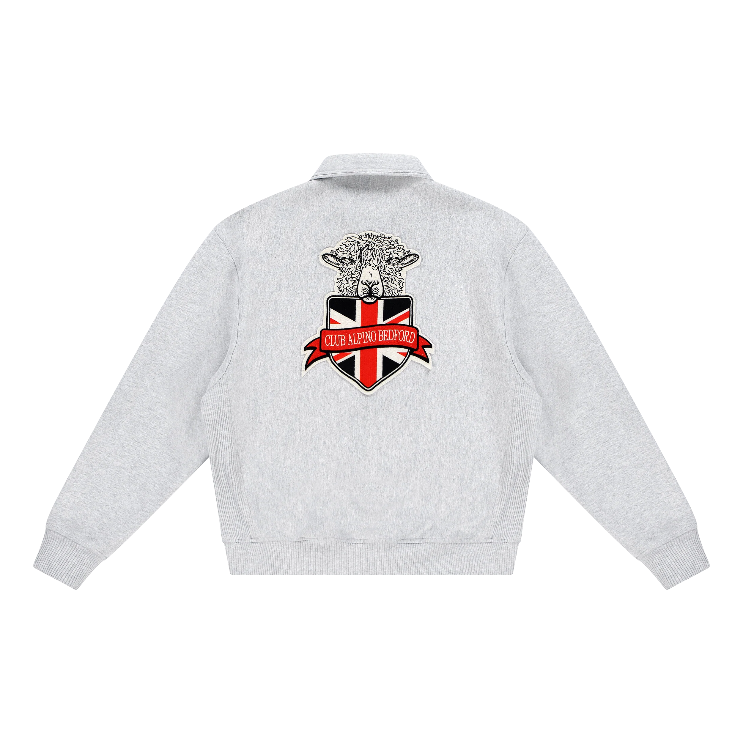 Alpino Half Zip Light Gray Marl - Image 3