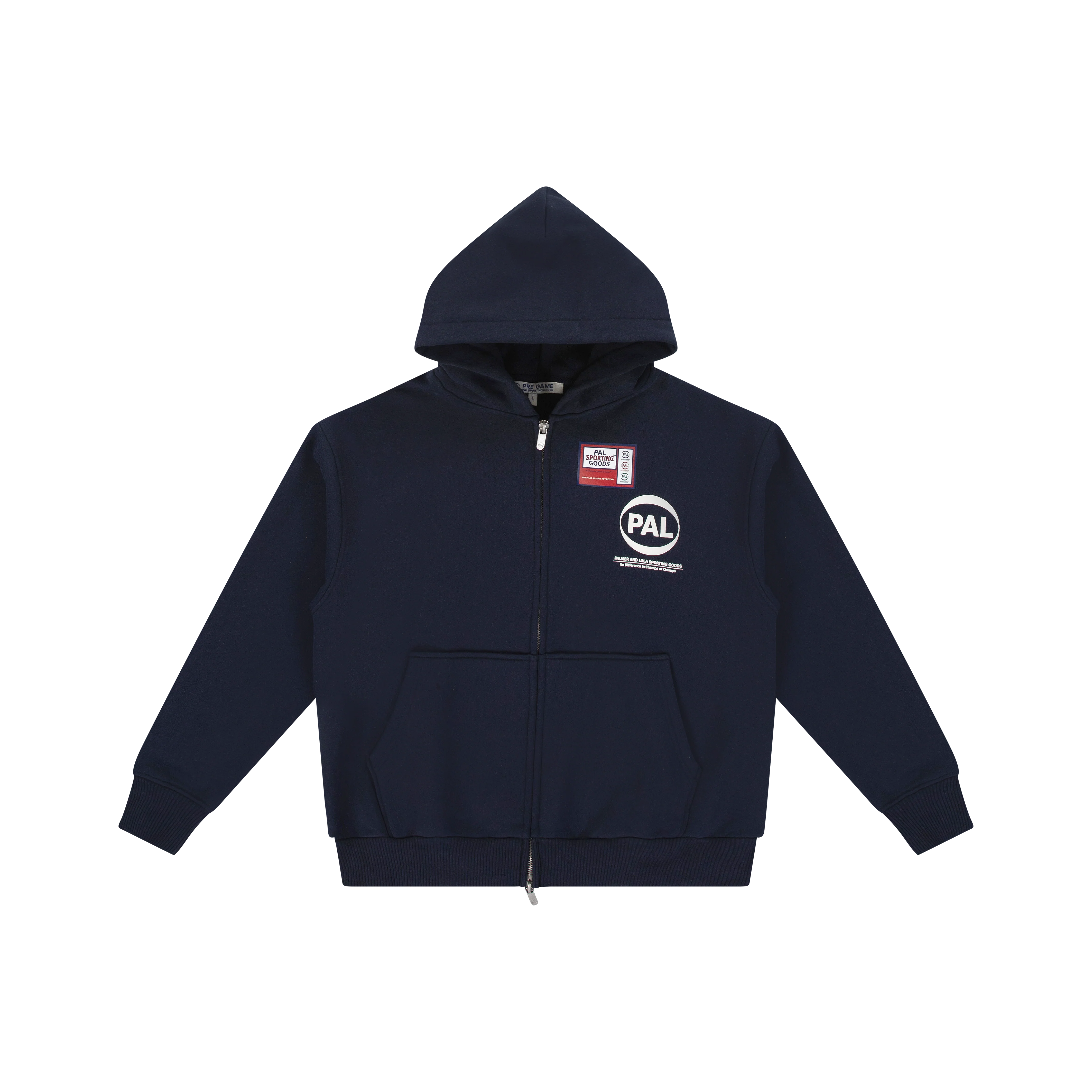 Pre Game Full Zip Hoody Navy