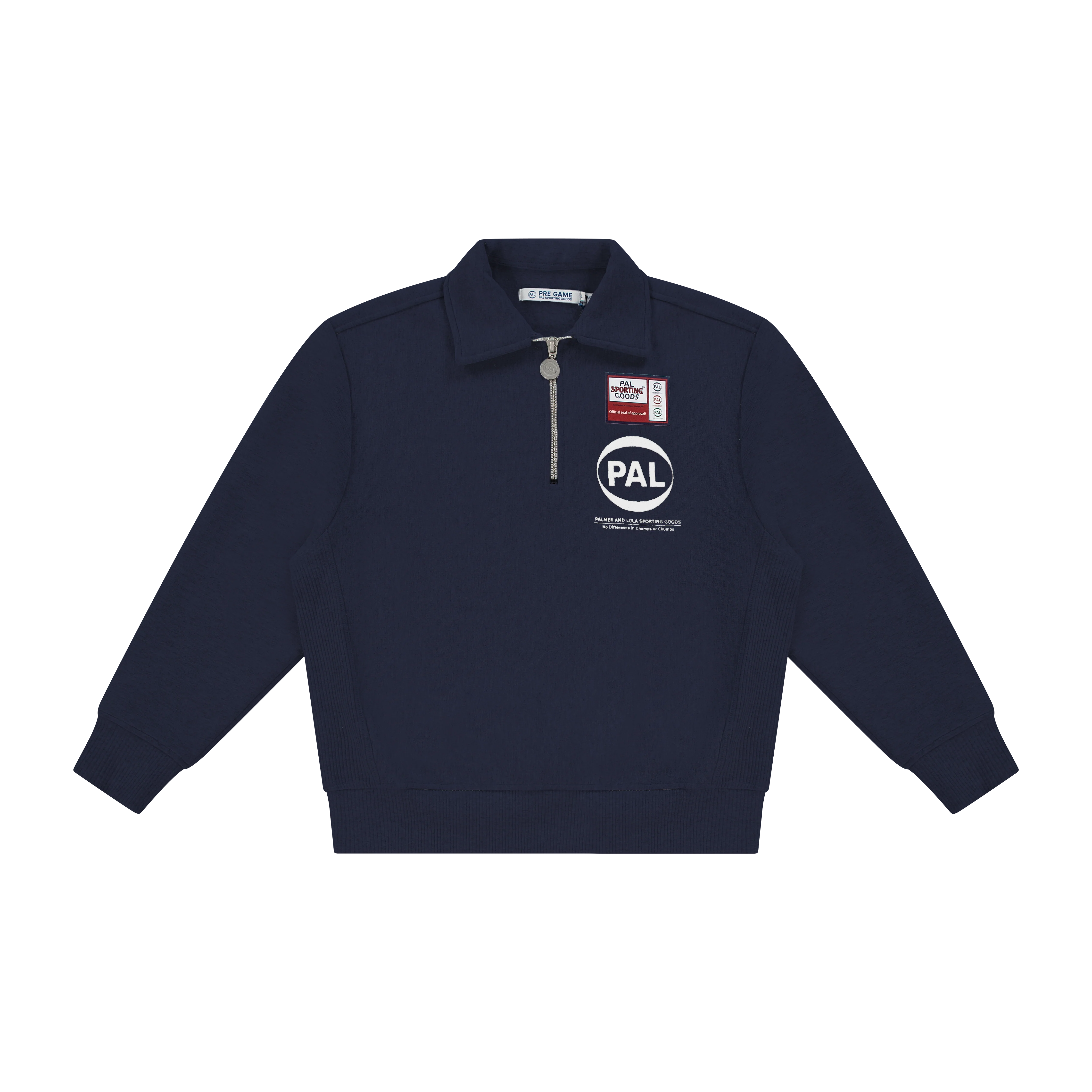 Pre Game Half Zip Navy