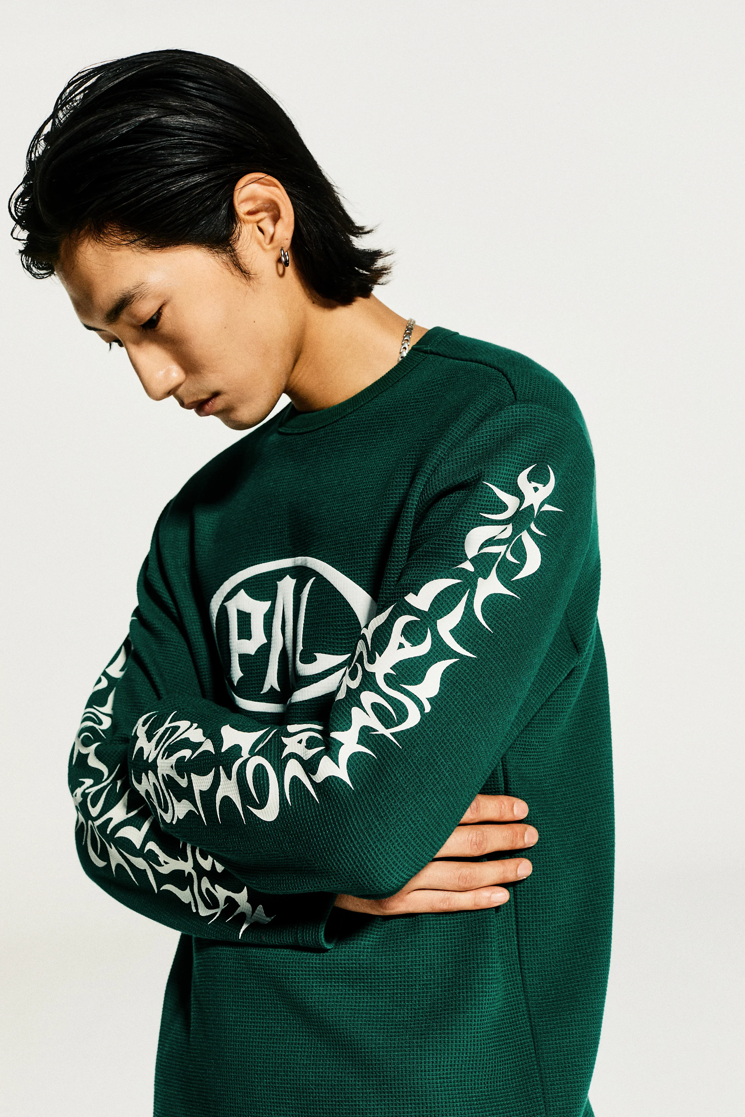 Racing Wheels Longsleeve Waffle Knit - Image 4