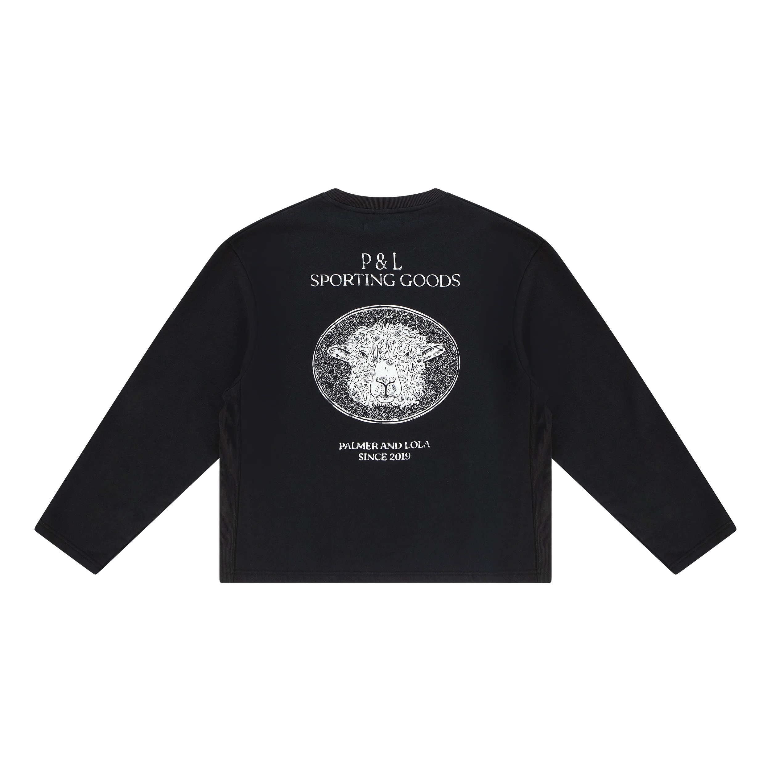 Wolds Crewneck without Cuff Caviar - Image 2