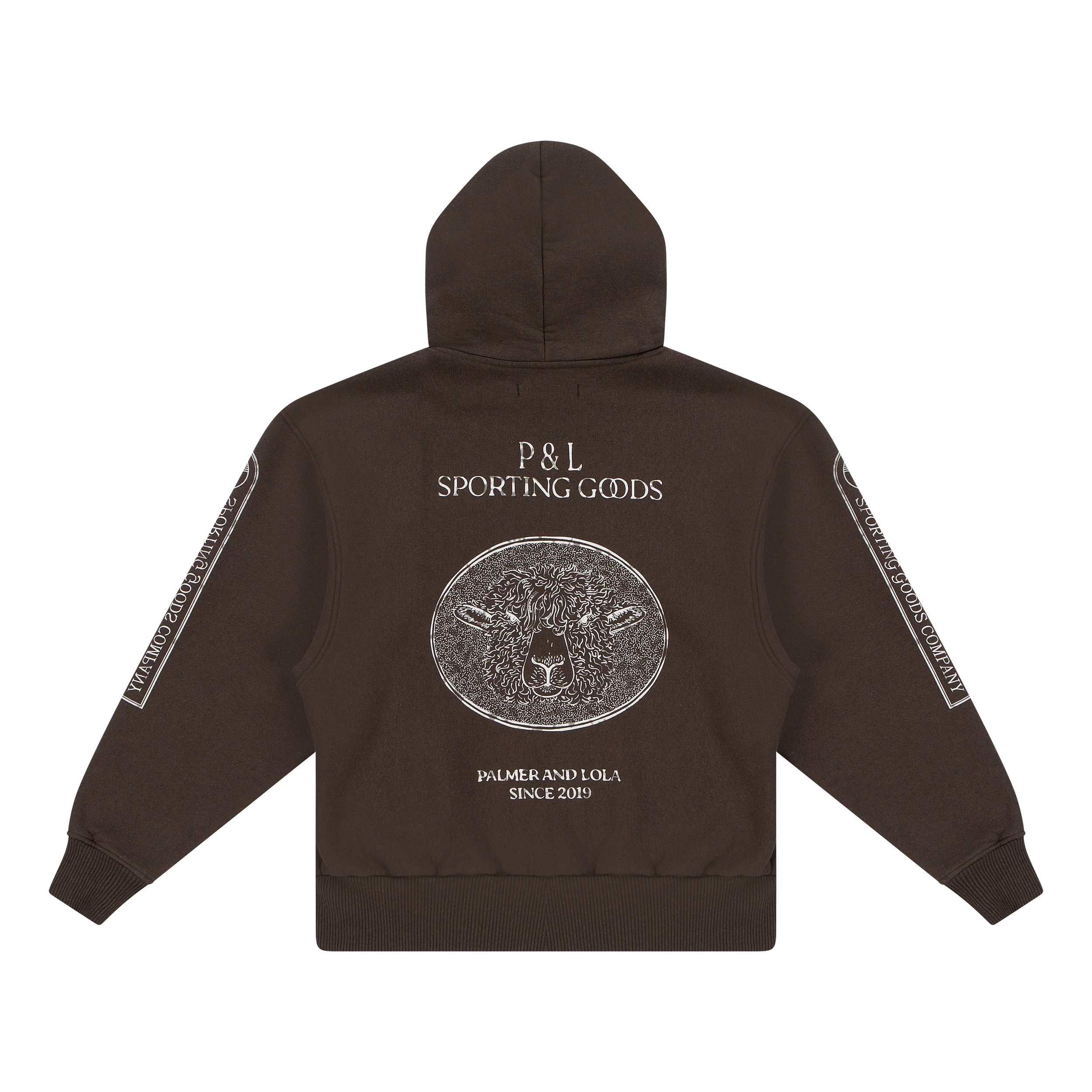 Wolds Hoody Deep Mahogany - Image 2