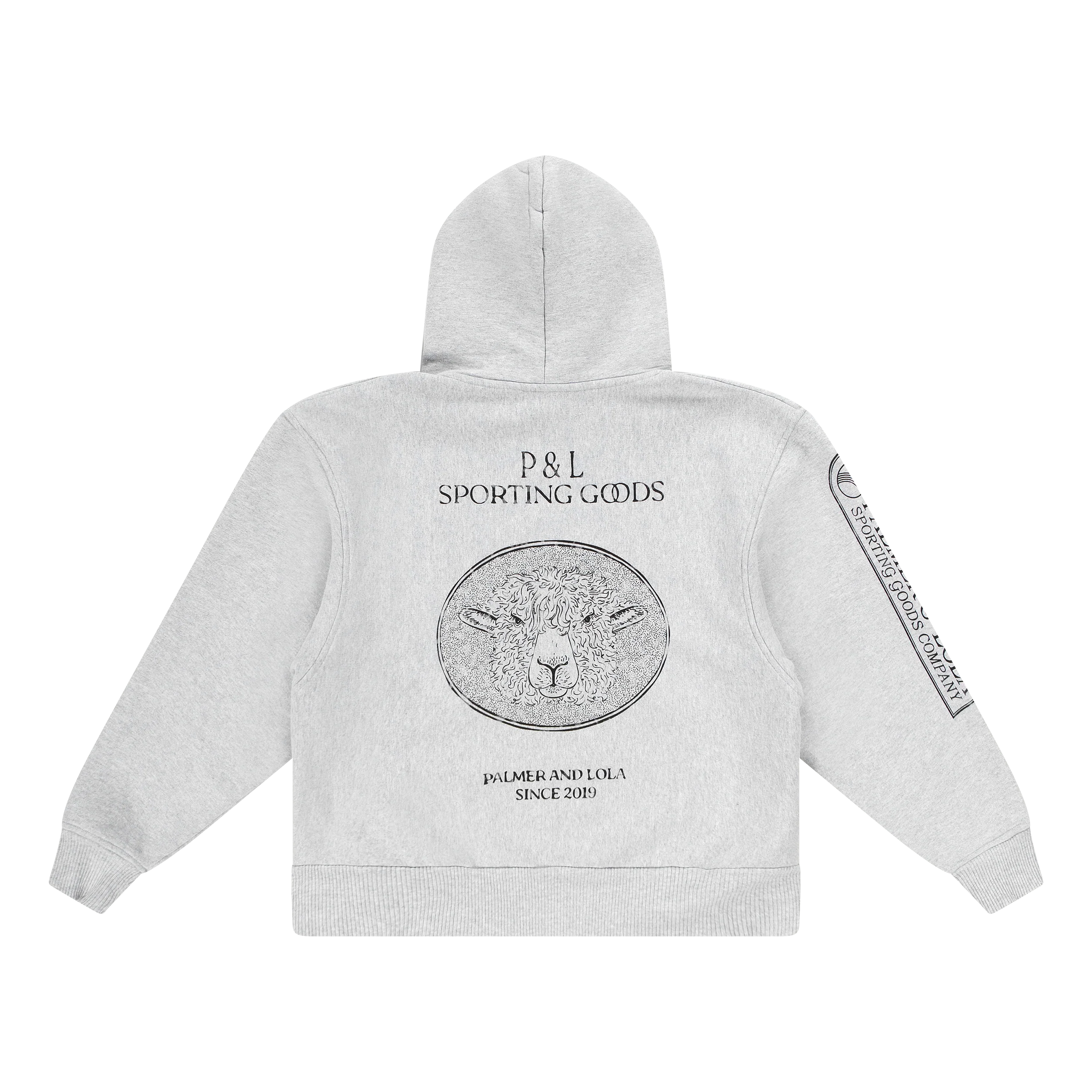 Wolds Hoody Light Gray Marl - Image 2